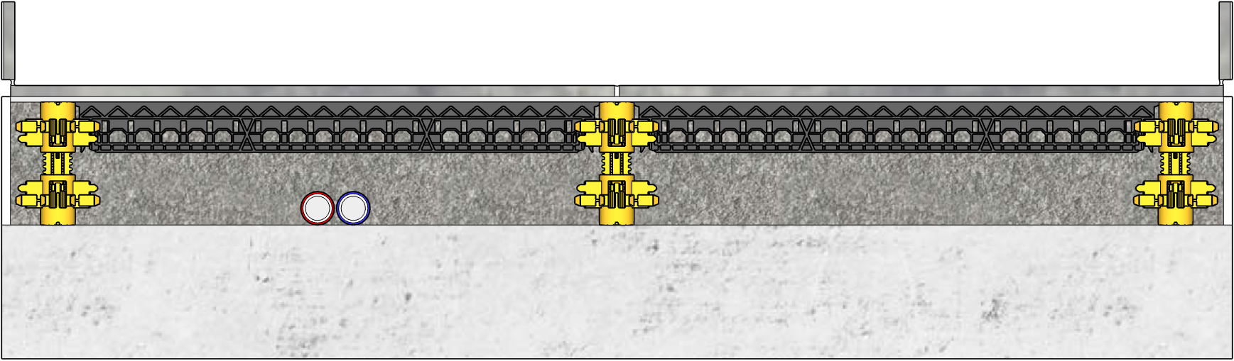 Betegelbare isolatiechape vloeropbouw 2